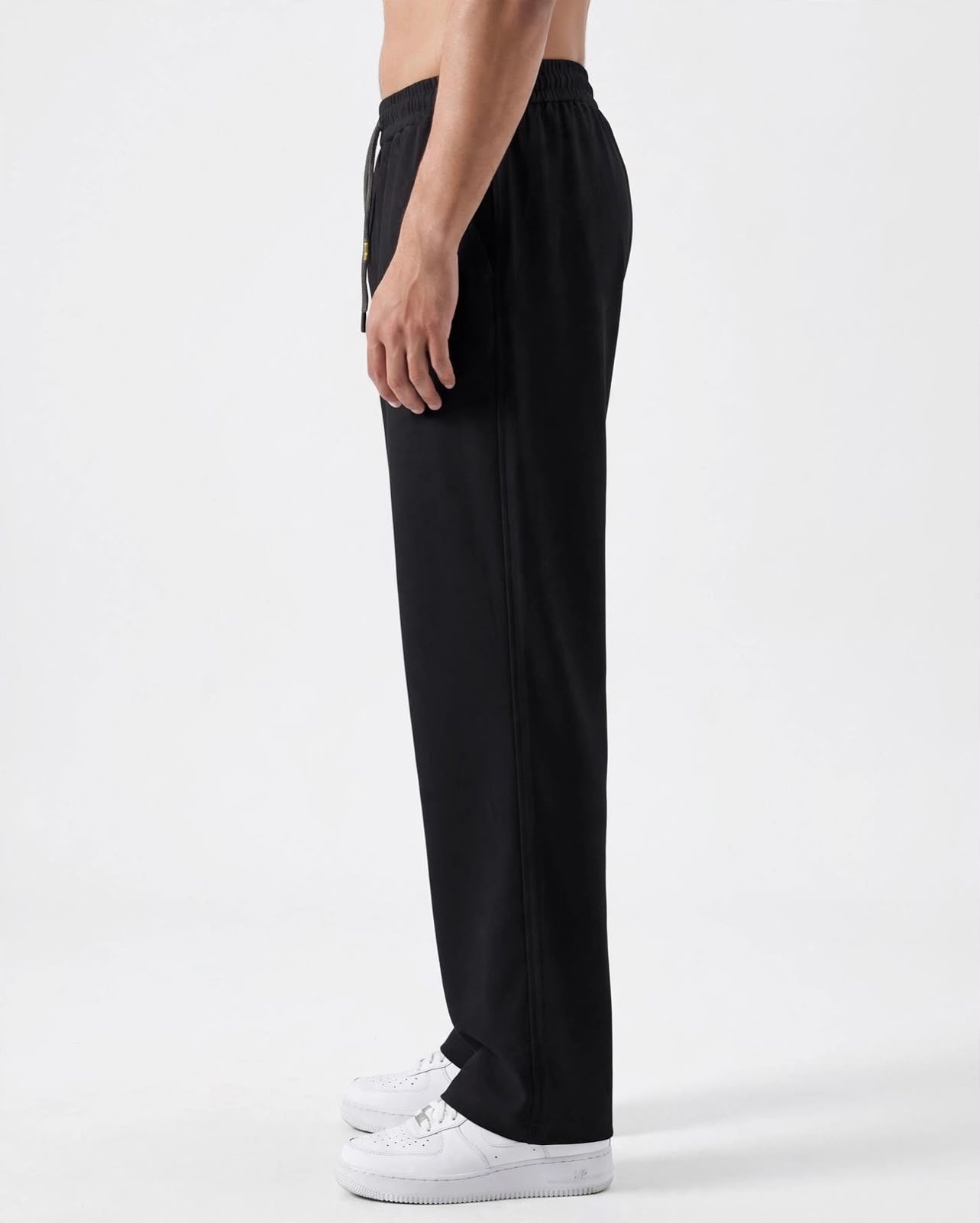Black Baggy Trouser – Premium Fit