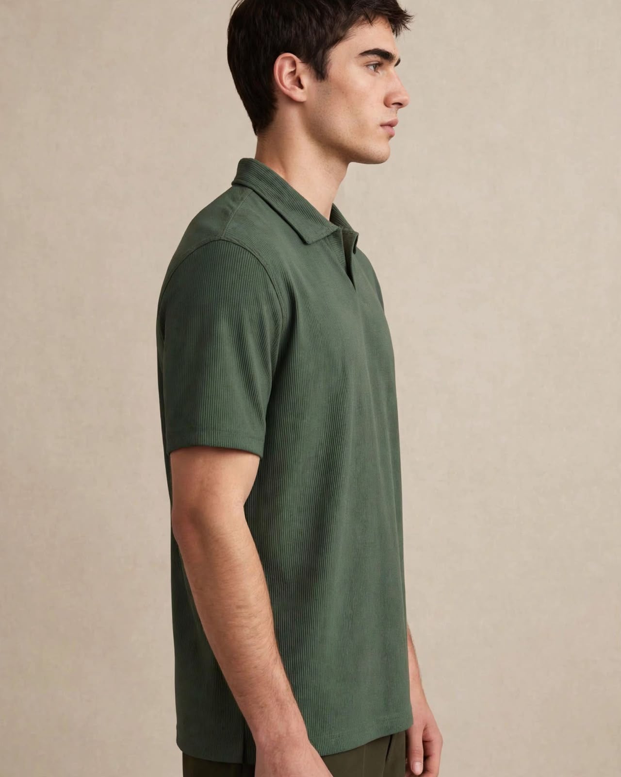 Premium Olive Polo – Timeless & Seasonless