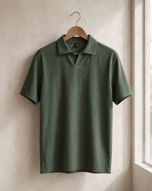 Premium Olive Polo – Timeless & Seasonless