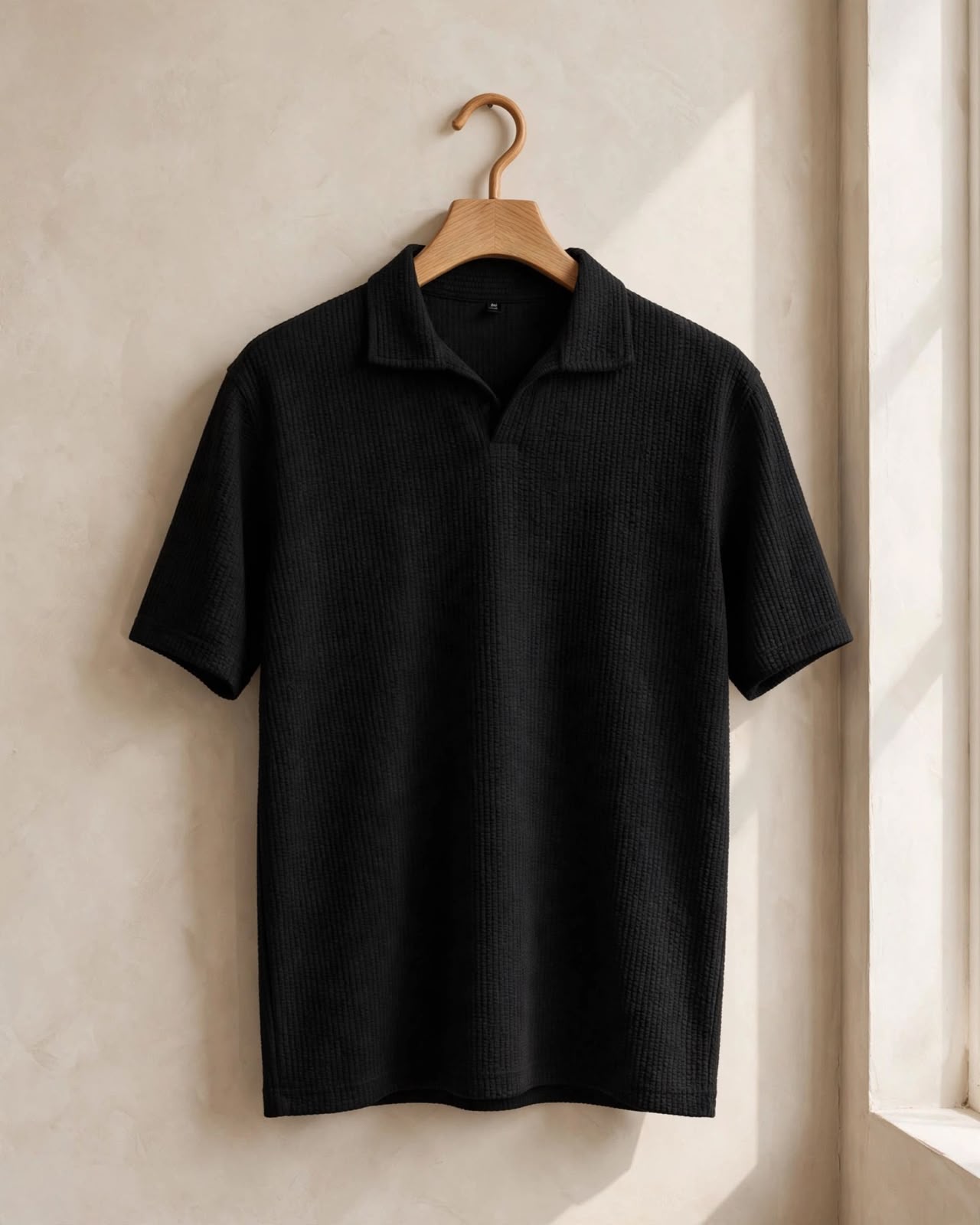 Essential Black Premium Polo