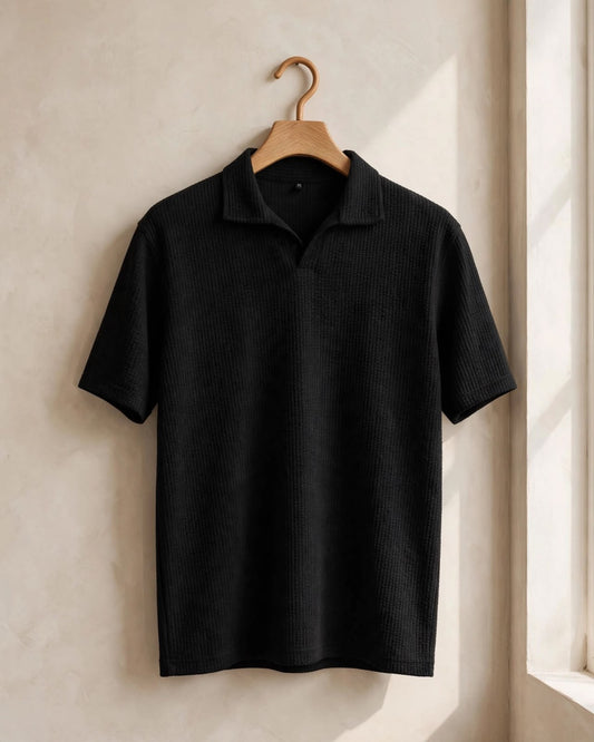 Essential Black Premium Polo